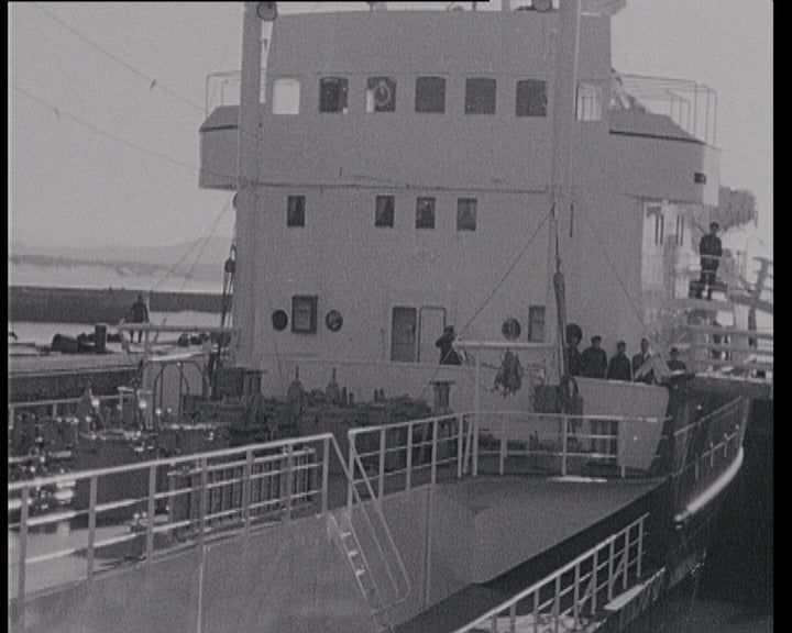 Lançamento à Água do Navio Rocas