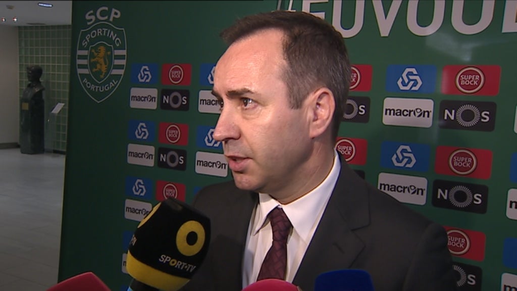 Futebol: Declarações de António Salvador