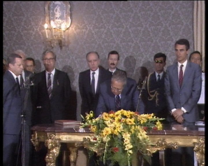 Tomada de posse de Carlos Melancia