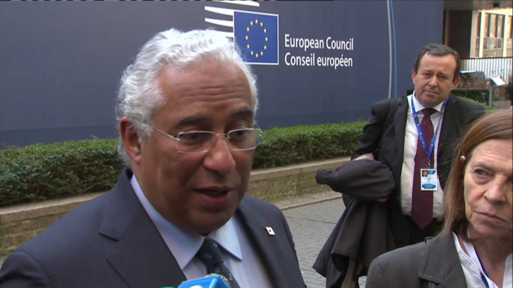 António Costa em Bruxelas