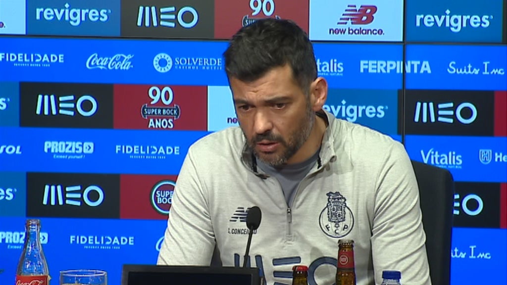 Declarações de Sérgio Conceição