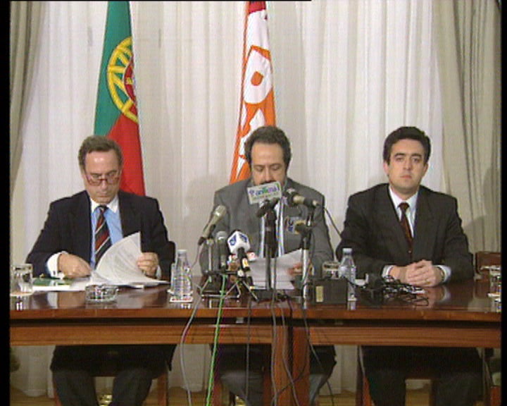 Conferência de imprensa do PSD