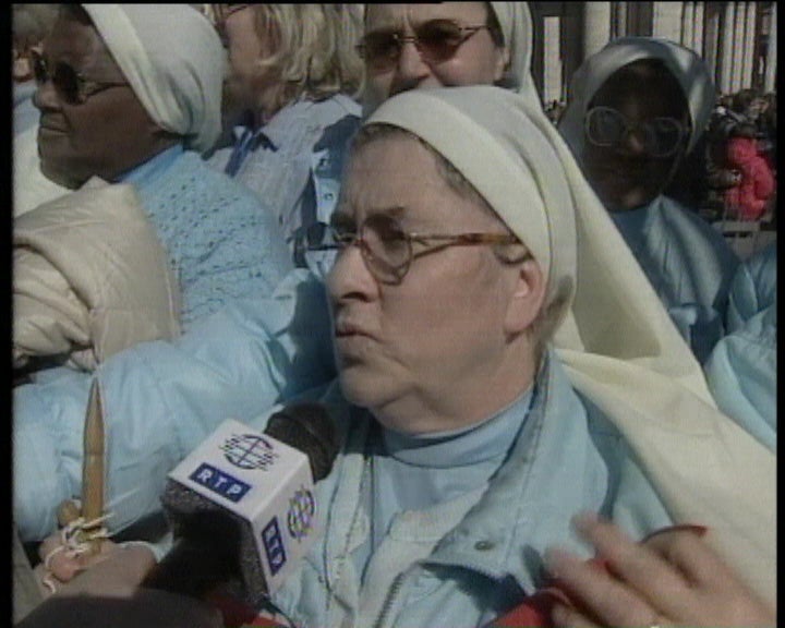 Peregrinos portugueses presentes no consistório dos cardeais
