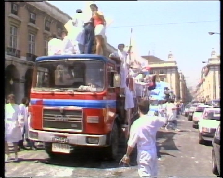 Cortejo académico em Lisboa