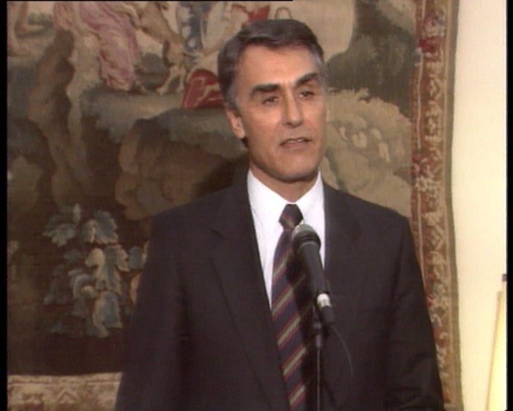 Cavaco Silva com o homólogo dinamarquês