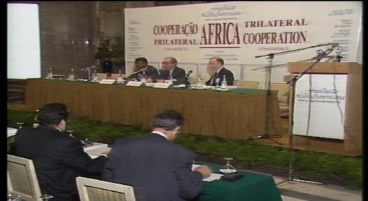 Conferência “Cooperação Trilateral África”