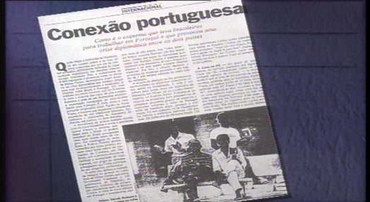 Tráfico humano do Brasil para Portugal