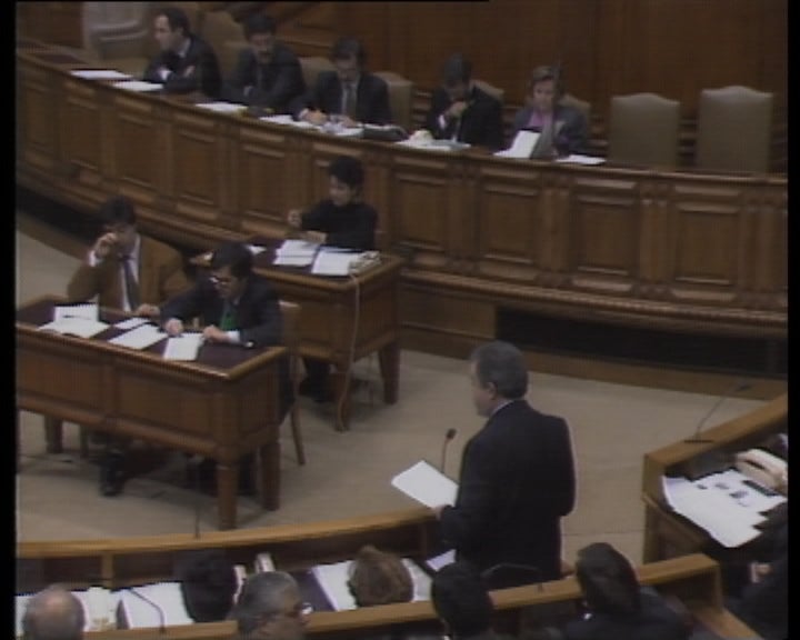 Carga policial sobre estudantes no Porto