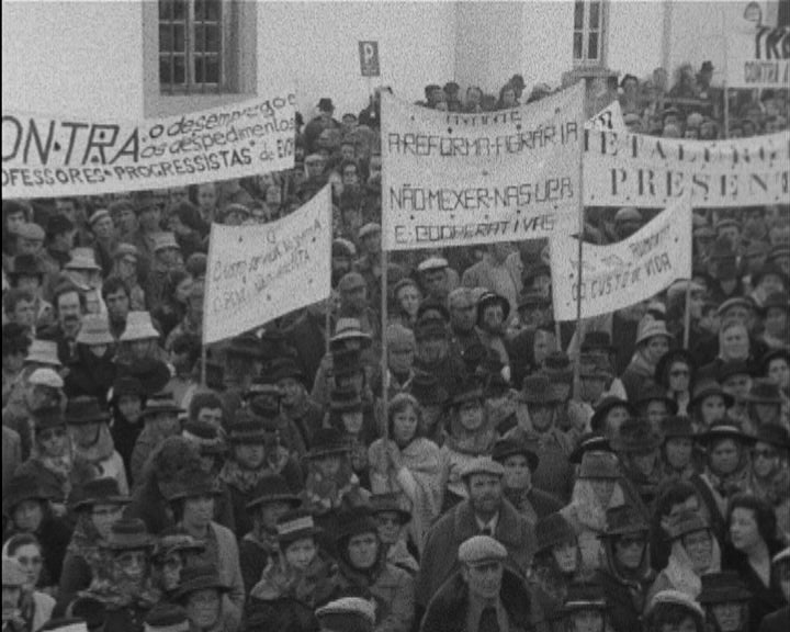 Manifestação de apoio à reforma agrária em Évora