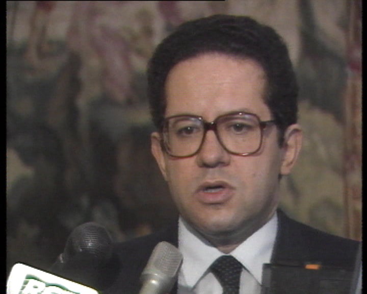 Reunião entre Cavaco Silva e Vítor Constâncio