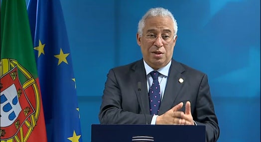 António Costa no Conselho Europeu