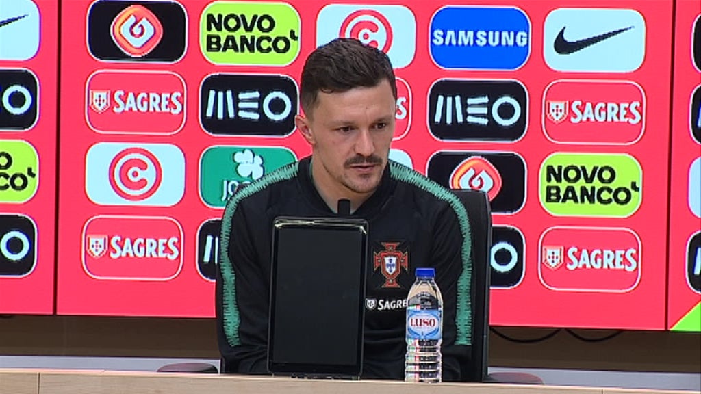 Treino da seleção nacional