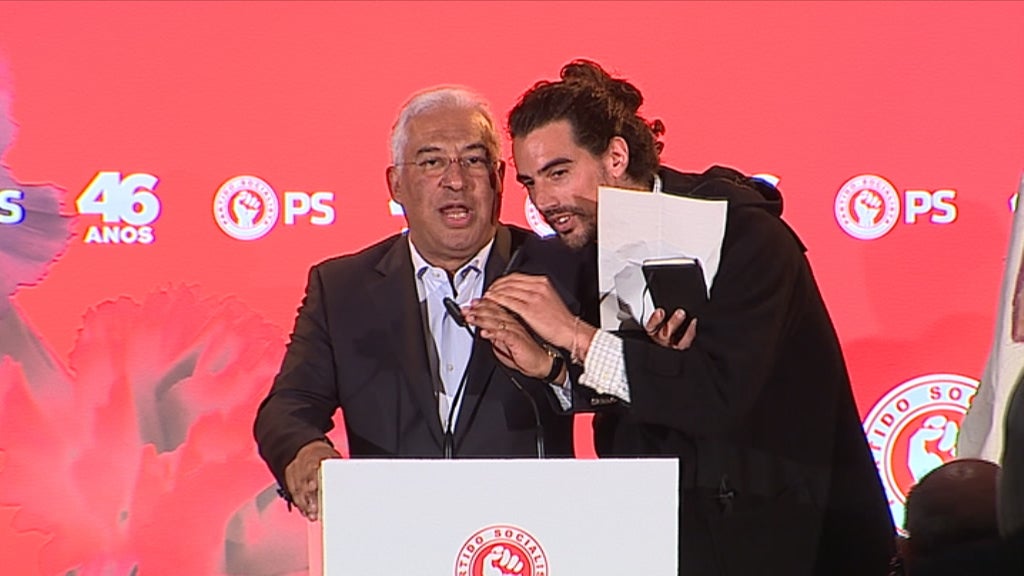 Incidente no jantar do PS