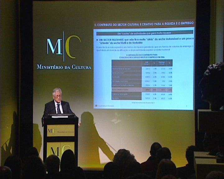Apresentação de estudo do Ministério da Cultura