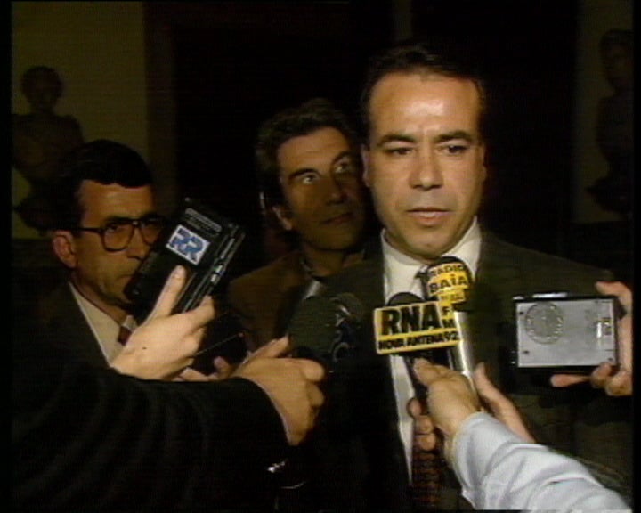 Encontro da CGTP com Mário Soares