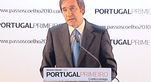 Candidatos do PSD e Jorge Lacão