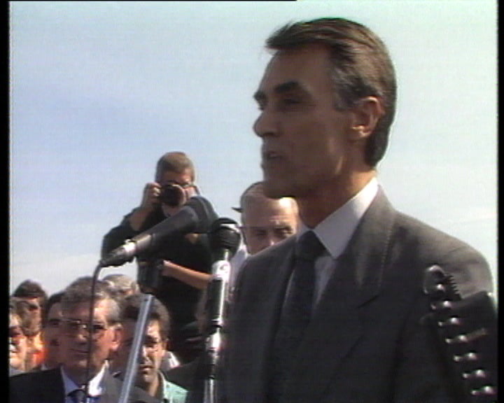 Inauguração de autoestradas