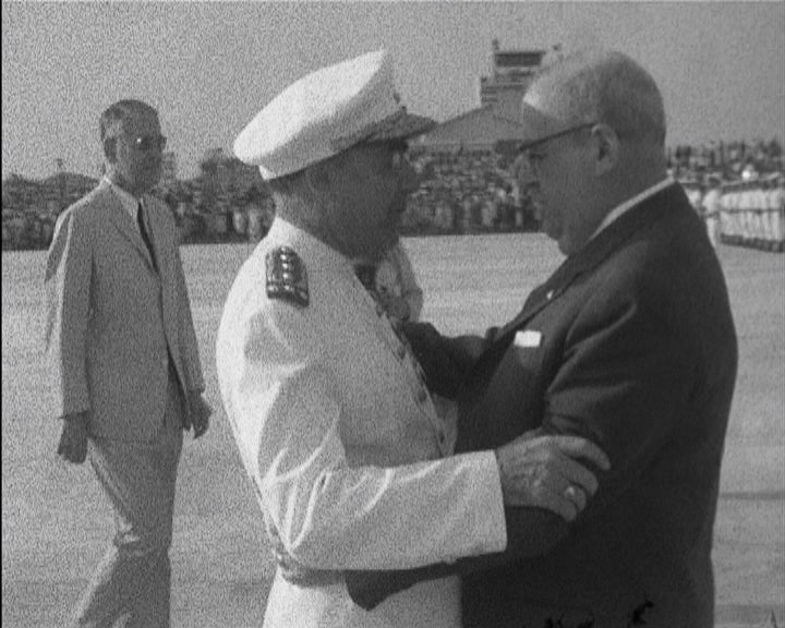 Jantar em honra do Ministro da Marinha na Guiné Bissau