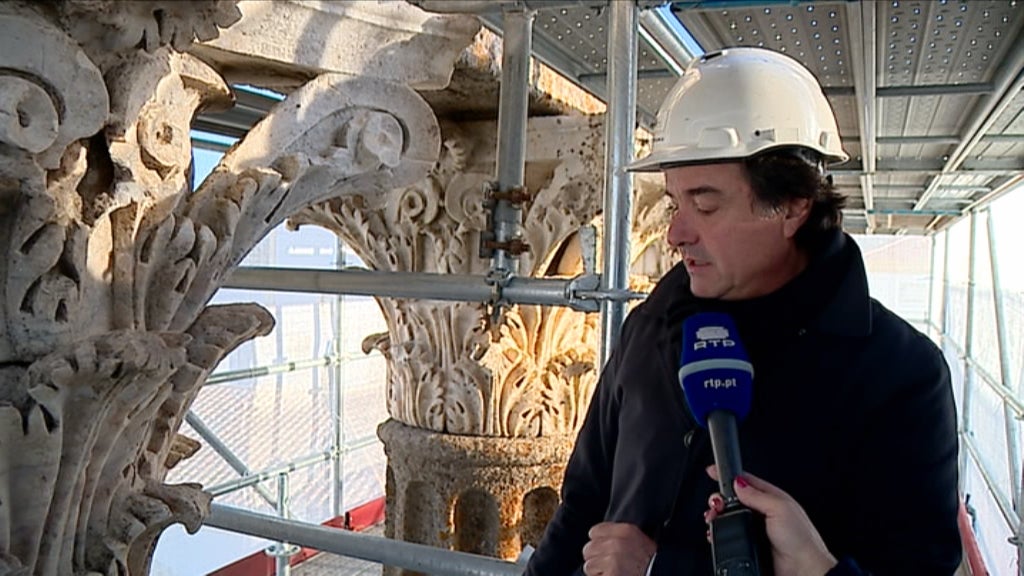 Restauro do Templo de Diana em Évora