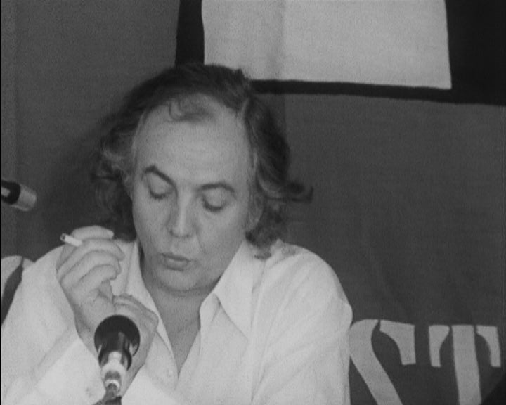 Conferência de imprensa de Manuel Serra