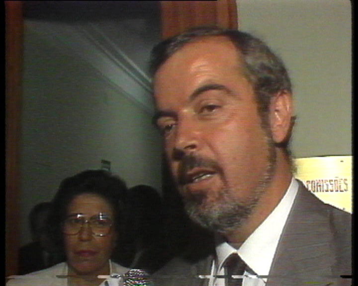 Conferência de imprensa de Fernando Nogueira