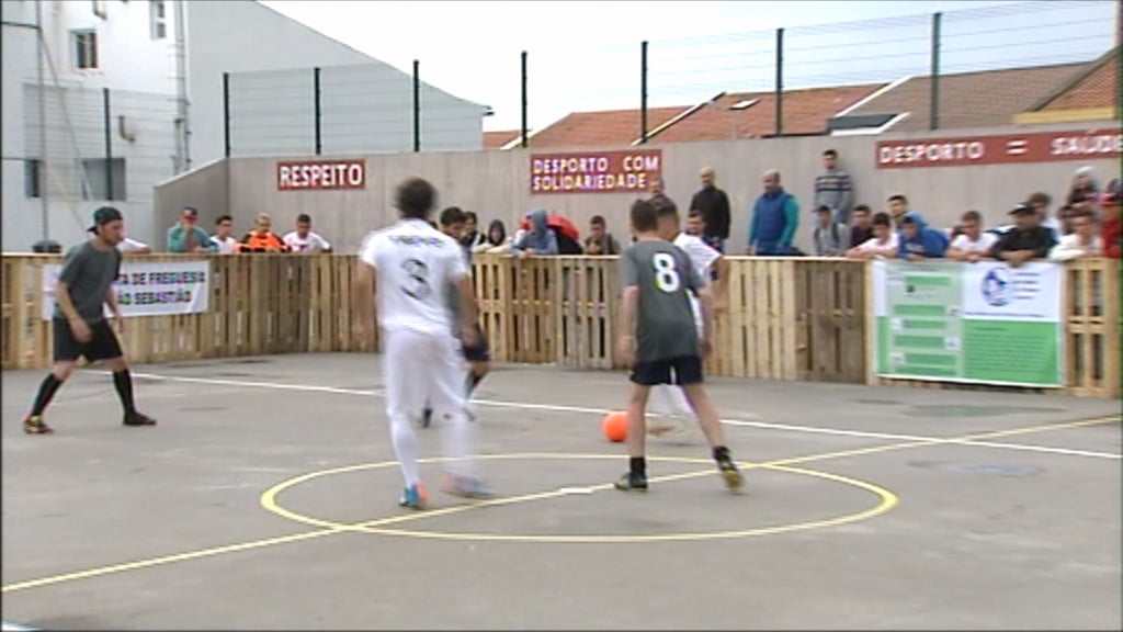 Torneio de Futebol de Rua em São Miguel
