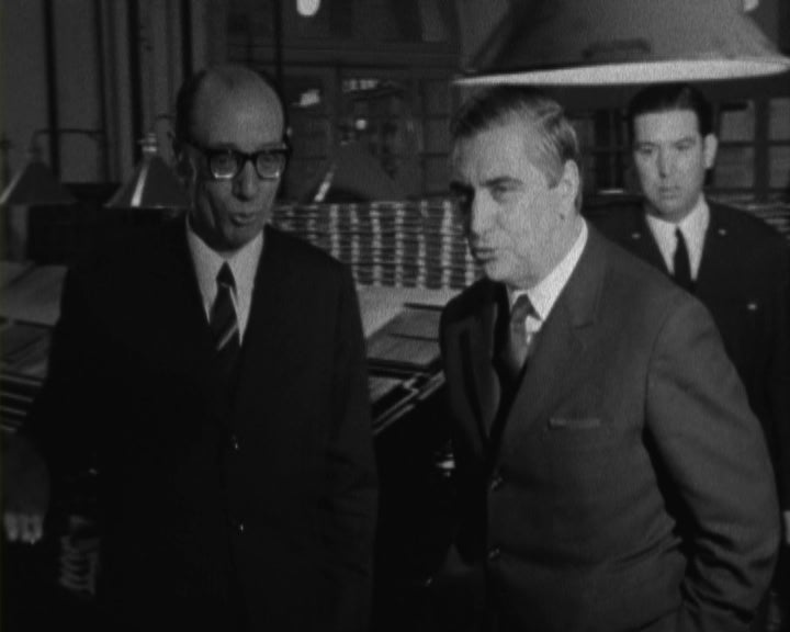 Visita de António Gonçalves Rapazote à Imprensa Nacional