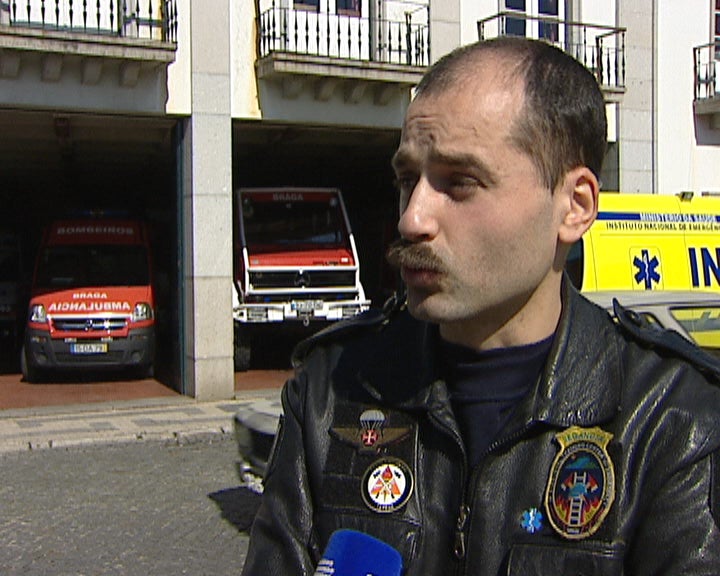 Bombeiros de Braga sem auto-escada