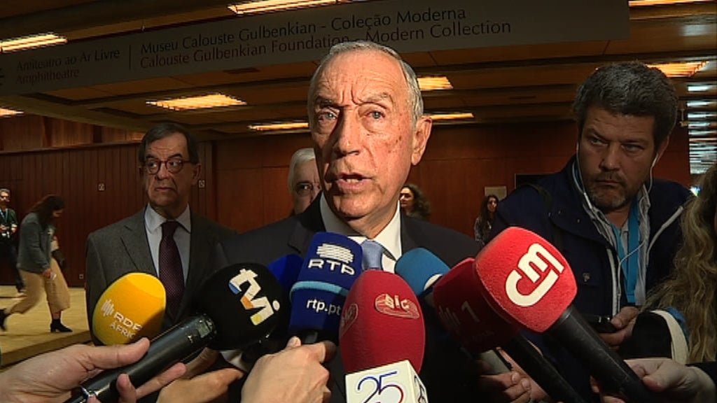 Declarações de Marcelo Rebelo de Sousa