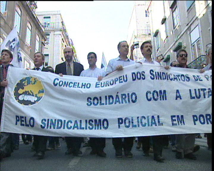 Manifestação de Polícias na Capital