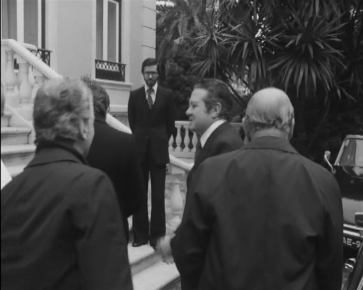 Visita oficial de Emilio Colombo a Lisboa