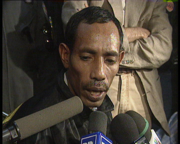 Chegada dos timorenses de Jacarta