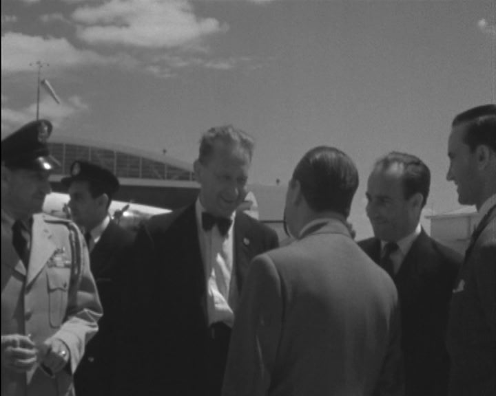 Dag Hammarskjold no Aeroporto de Lisboa