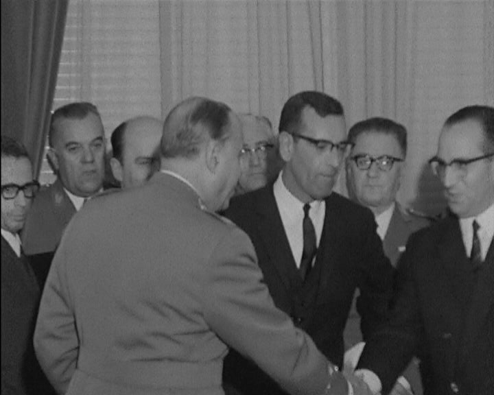 Ministro e Subsecretário de Estado do Exército recebem cumprimentos de Ano Novo