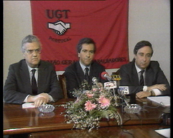 Conferência de imprensa do UGT e CDS