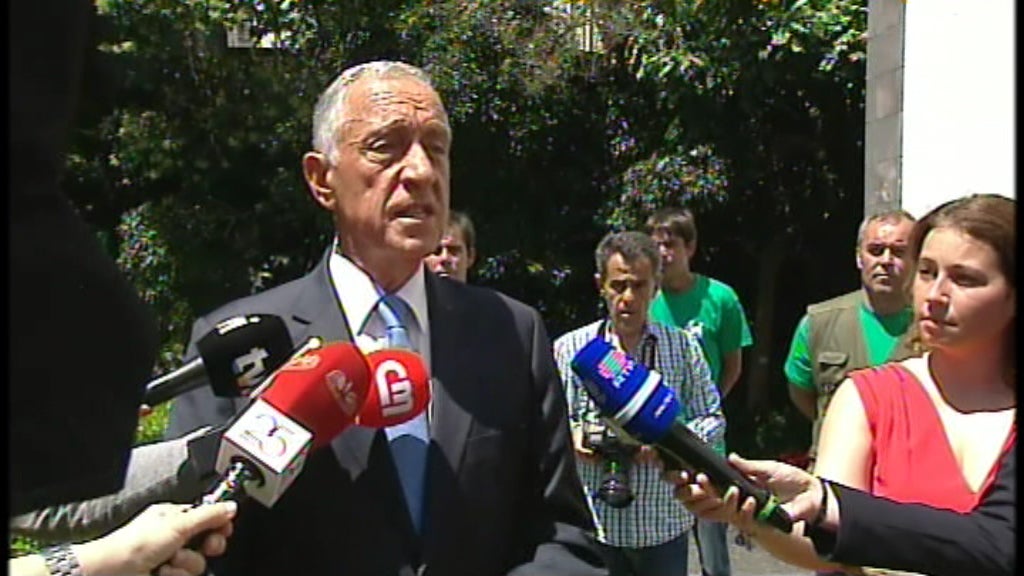 Declarações de Marcelo Rebelo de Sousa