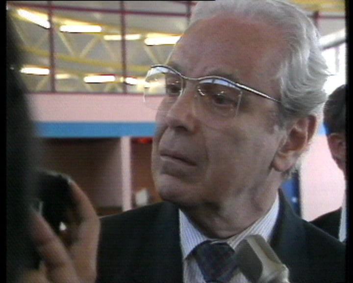 Pérez de Cuellar em Faro