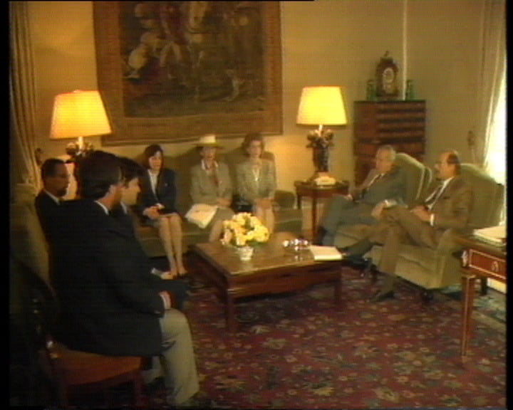 Mário Soares recebe familiares das vitimas de Camarate