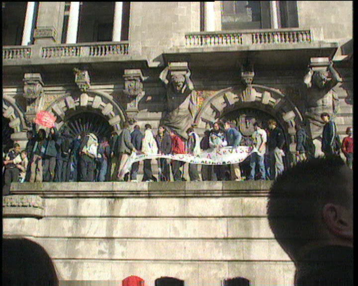 Manifestação de estudantes no Porto