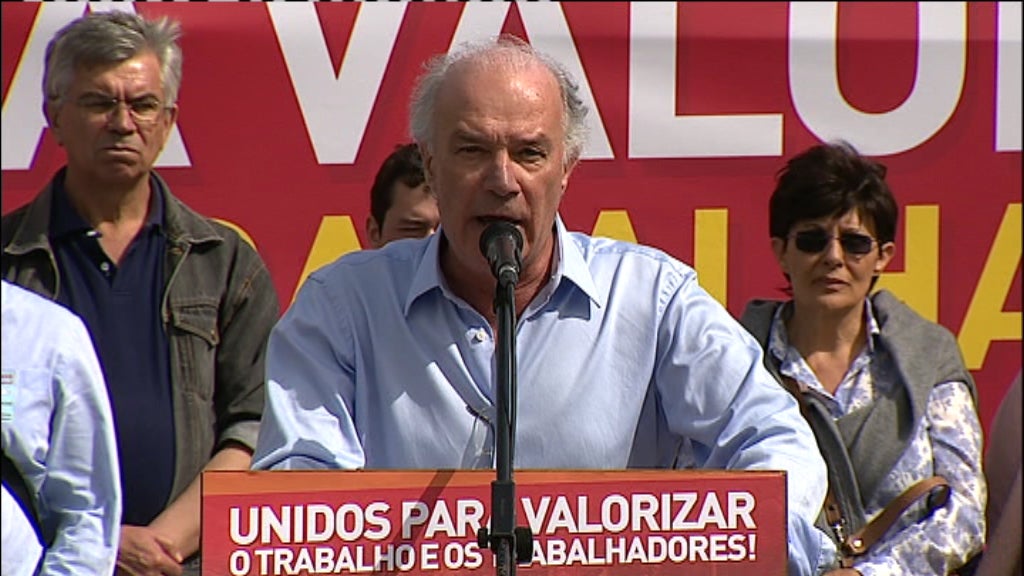 Manifestação da CGTP